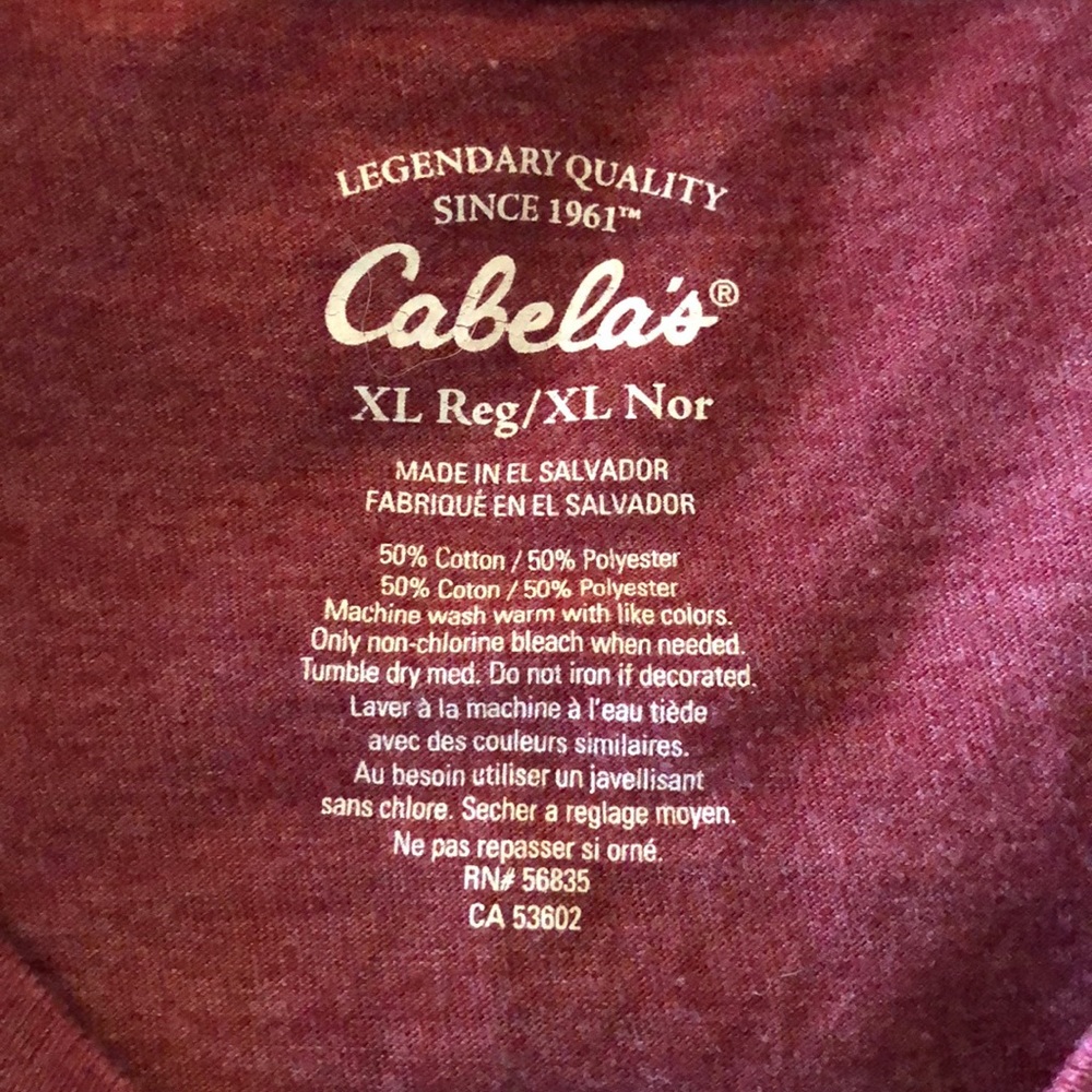 Cabela’s Tee - Picture 5 of 5